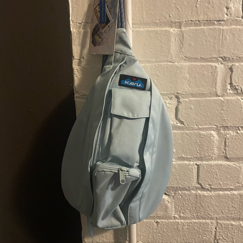 KAVU Sky Blue Belt Bag